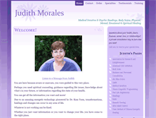 Tablet Screenshot of iamjudithmorales.com
